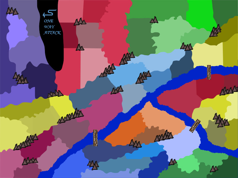 the map